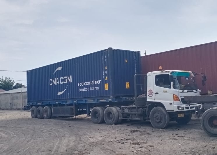 Pengiriman Kontainer Ex-Import Project Tambang Mas Dari Pelabuhan Belawan tujuan Aceh Barat